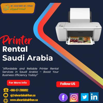 What are the Top Uses of Printer Rentals in Saudi Arabia? - Abu Dhabi Computer