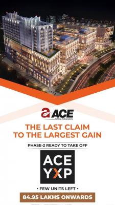Invest Stress-Free in ACE YXP Retail Shops in Greater Noida! - Other Commercial