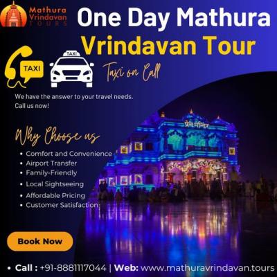 Agra to mathura vrindavan tour | +91-8881117044 - Agra Other