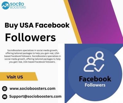 Buy USA Facebook Followers - SocioBoosters - New York Other