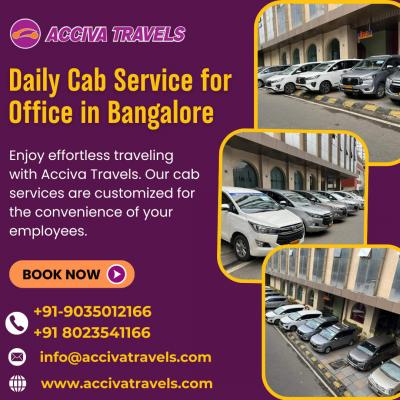 Daily Cab Service for Office in Bangalore