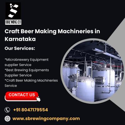 Craft Beer Making Machineries in Karnataka