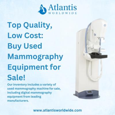 Top Quality, Low Cost: Buy Used Mammography Equipment for Sale! - New York Medical Instruments