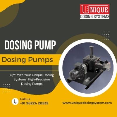 Optimize Your Unique Dosing Systems' High-Precision Dosing Pumps