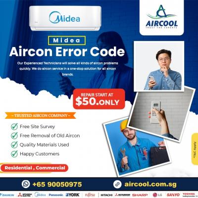 Midea Aircon Error code - Singapore Region Professional Services