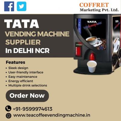 Buy Tata Vending Machine in Delhi : Effortless Refreshment