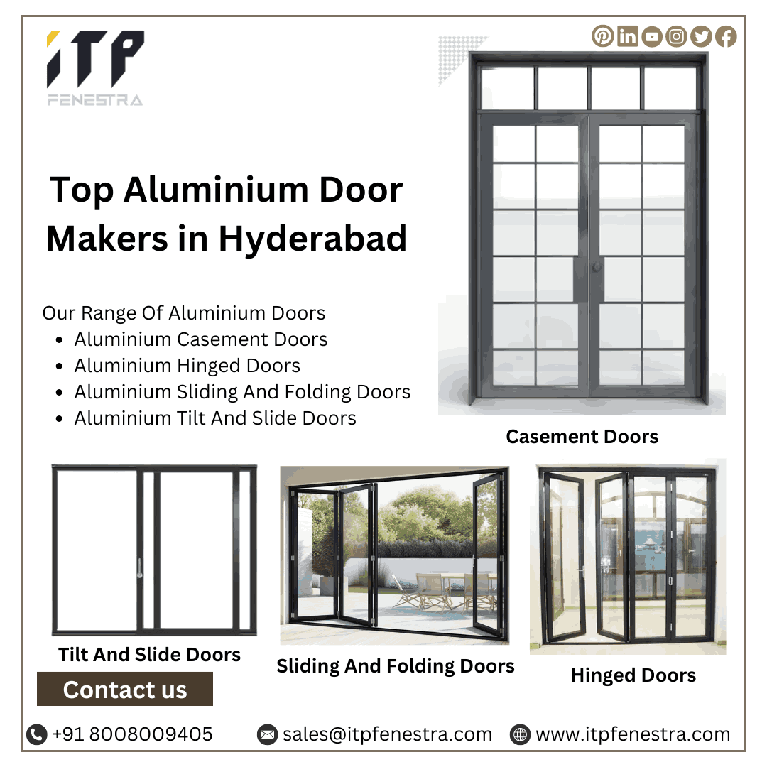 Best Aluminium Doors and Windows Manufacturers in Hyderabad