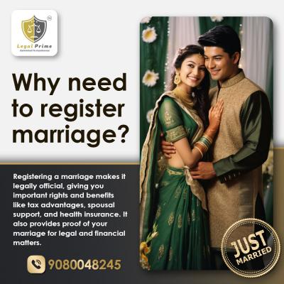 Why do we need to register marriage? - Chennai Lawyer