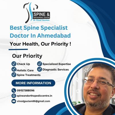 Best spine specialist doctor in Ahmedabad	