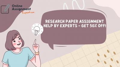 Research Paper Assignment Help by Experts - Get 50% Off! - Melbourne Other