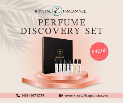 Discover Your Signature Scent with Krystal Fragrance Discovery Set - New York Other