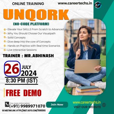 Unqork (No-Code) Online Free Demo - Hyderabad Professional Services