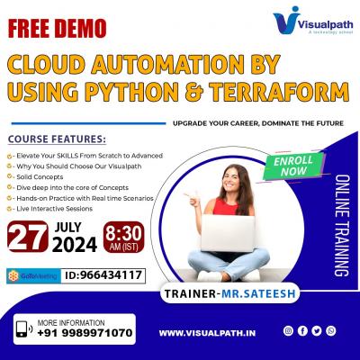 Online FREE DEMO On CloudAutomation using Python & Terraform - Hyderabad Tutoring, Lessons