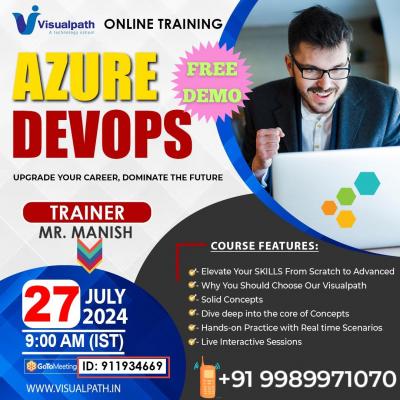 Azure DevOps Online Training Free Demo - July 27th - Hyderabad Professional Services