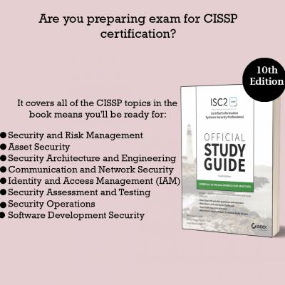 ISC2 CISSP Certified Information Systems Security Professional Official Study Guide, 10th Edition - Hyderabad Books