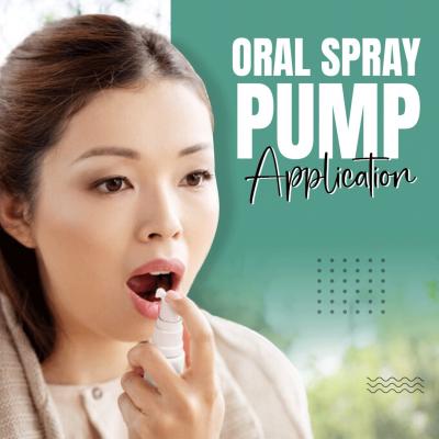 Enhance Precision and Efficacy with Our Advanced Oral Spray Pump Application