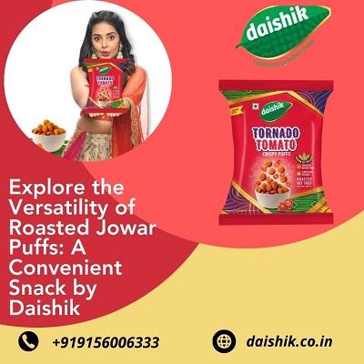 Explore the Versatility of Jowar Puffs: Buy Jowar Puffs Online from Daishik for a Convenient Snack