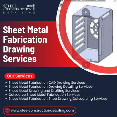 Premium Sheet Metal Fabrication Drawing Services in San Francisco, USA