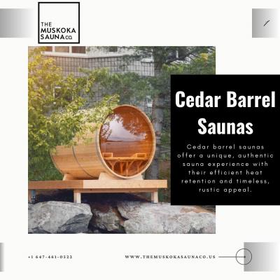 Design Your Ideal Cedar Sauna with Sauna Kits Muskoka Today!