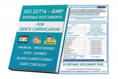 ISO 22716 Certification Consultancy 