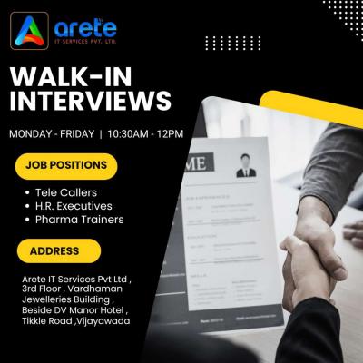 Walk in interview  - Vijayawada IT, Computer