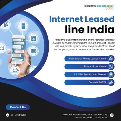 Dedicated Internet Leased Line Services for Businesses in India