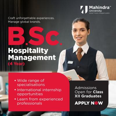 bsc hospitality management  - Mahindra  University