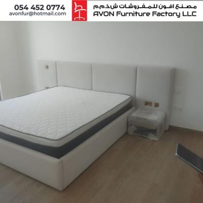 Queen size Bed Dubai | Bed with headboard in Dubai - Avon Furniture