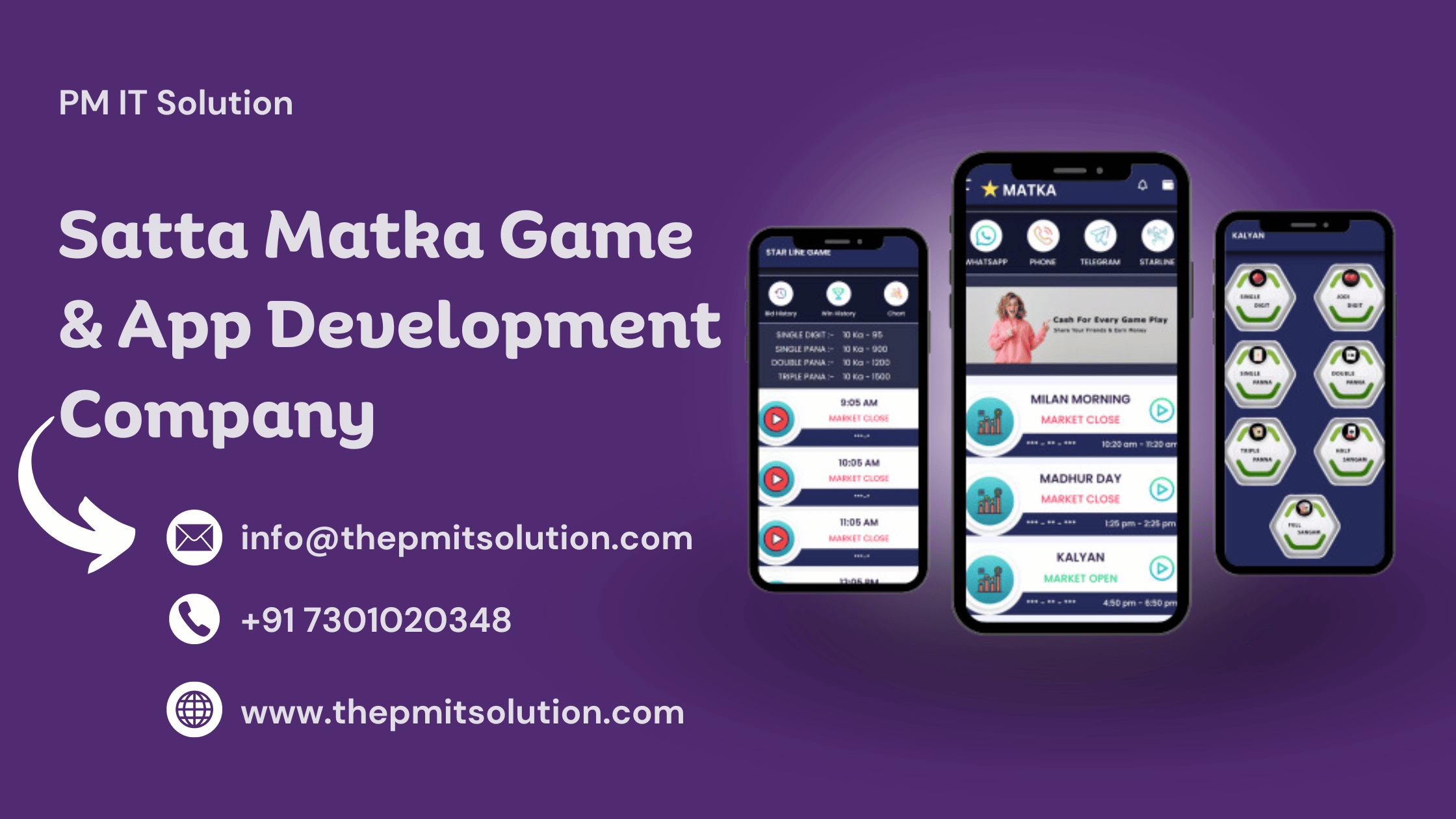 PM IT Solution: Satta Matka Game Development Company