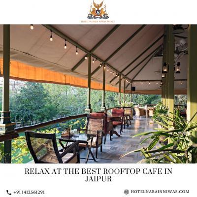 Relax at the Best Rooftop Cafe in Jaipur