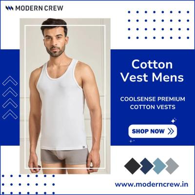 Cotton Vest Mens - Other Clothing