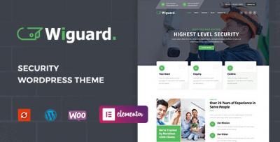 🔒 Wiguard - CCTV & Security WordPress Theme 🔍