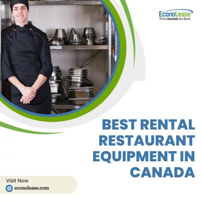 Best Rental Restaurant Equipment in Canada - Econolease