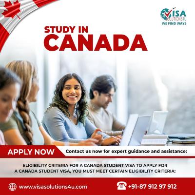 Study in Canada: Eligibility Criteria for a Canada Student Visa