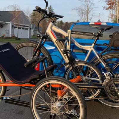 Recumbent Trike Carrier for 2 Trikes