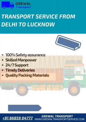 Goods Truck transport from Delhi to Lucknow | Grewal Transport