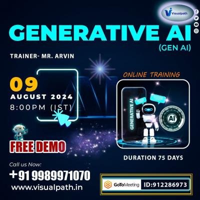 GenerativeAI Online Training Free Demo - Hyderabad Professional Services