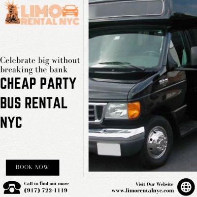 Cheap Party Bus Rental NYC