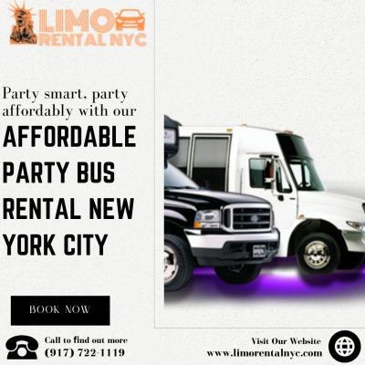 Affordable Party Bus Rental New York City