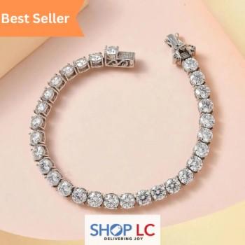 Explore Our Newest Moissanite Bracelets in Shop LC's Collection!