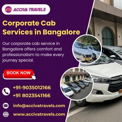 Corporate Cab Services in Bangalore