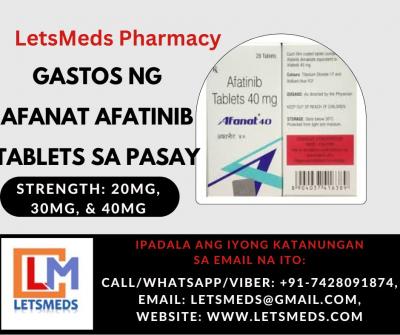 Bumili ng Generic Afatinib 40mg Tablets Online na Gastos sa Cebu City Philippines