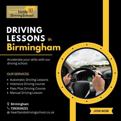 Professional Driving Lessons Birmingham - Birmingham Tutoring, Lessons