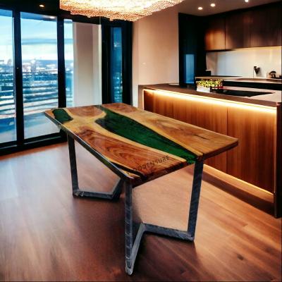 Create a Unique Home with Epoxy Resin Table Manufacturer in India by Woodensure