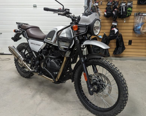 2023 Royal Enfield Himalayan in Gravel Grey