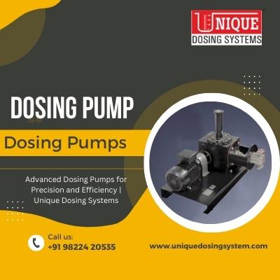 Advanced Dosing Pumps for Precision and Efficiency | Unique Dosing Systems