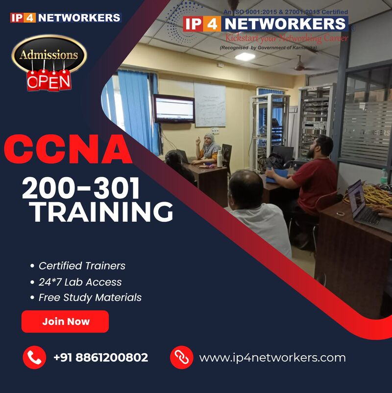 Enroll in the Best CCNA Training Program at IP4 Networkers, Bangalore