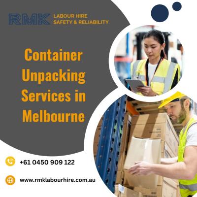 Container Unpacking Services in Melbourne - Melbourne Other