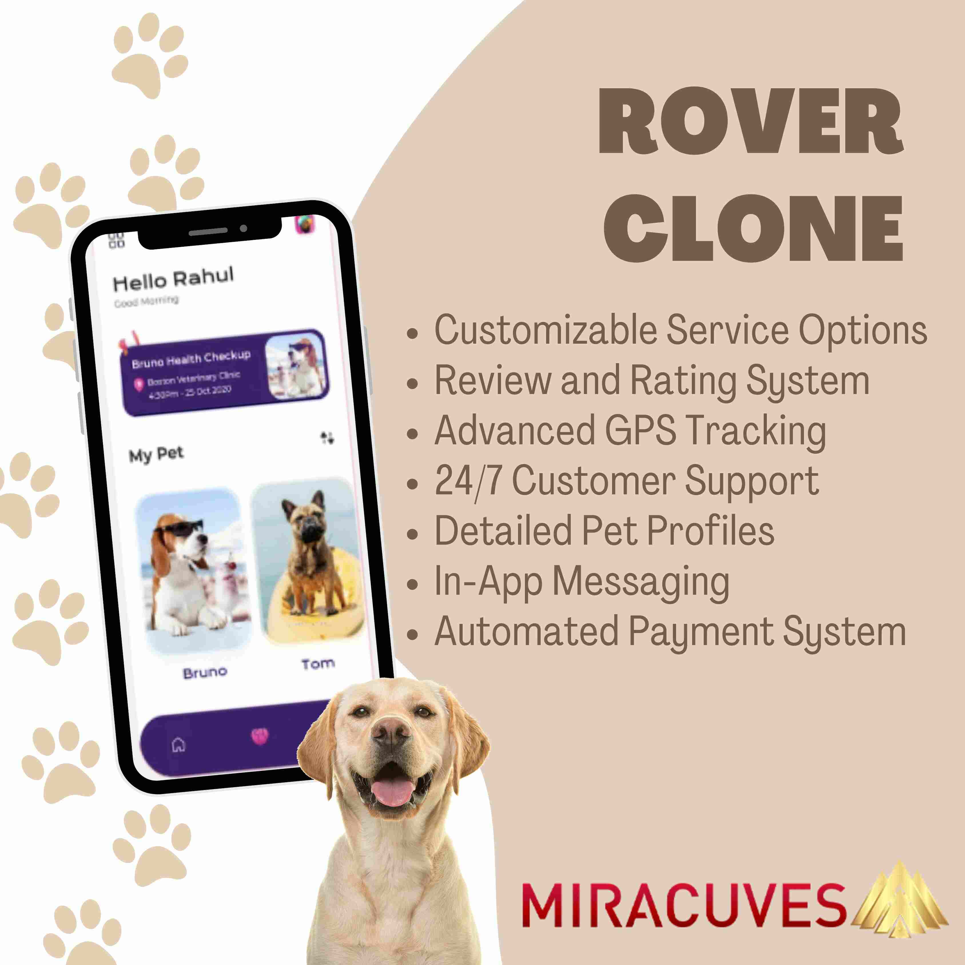 How to Build a Rover Clone Apps with MiraCuves