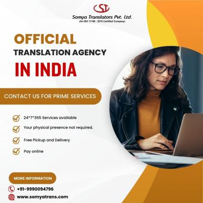 Your Trusted Official Translation Agency in India